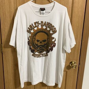 Harley Davidson Skull Shirt Screw It Let's Ride High Stakes Florence KY